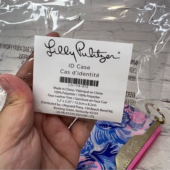 Lilly Pulitzer ID Case In Shade Seekers - Picture 4 of 4